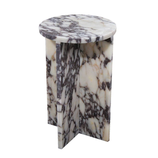Elegant Calacatta Viola marble slab showcasing its unique veining and polished finish for luxurious interior design.