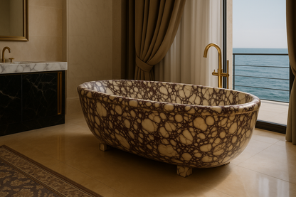 Calacatta Marble Bathtub