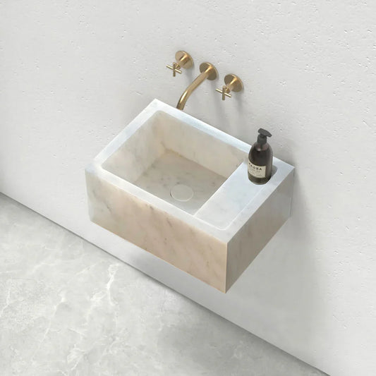 Elegant Carrara Marble surface exemplifying luxury and timeless sophistication in premium interior design.