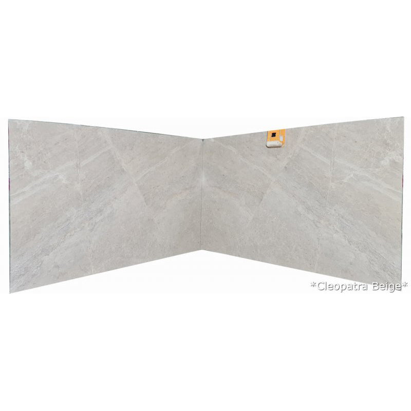 Cleopatra Beige marble slabs showcasing elegant natural stone surfaces for premium interior design