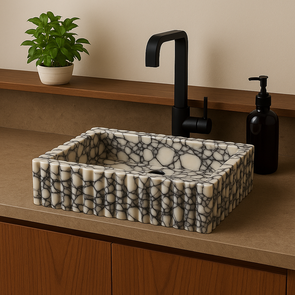 Calacatta Marble Sink