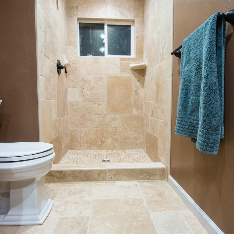 High-quality Denizli travertine stone showcasing natural textures and superior craftsmanship