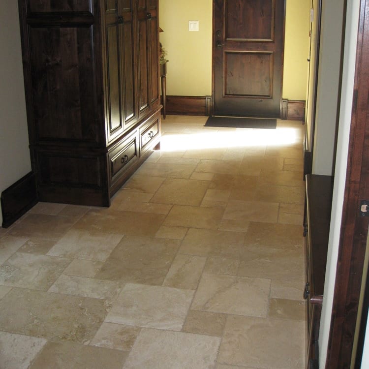 High-quality Denizli travertine stone showcasing natural textures and superior craftsmanship