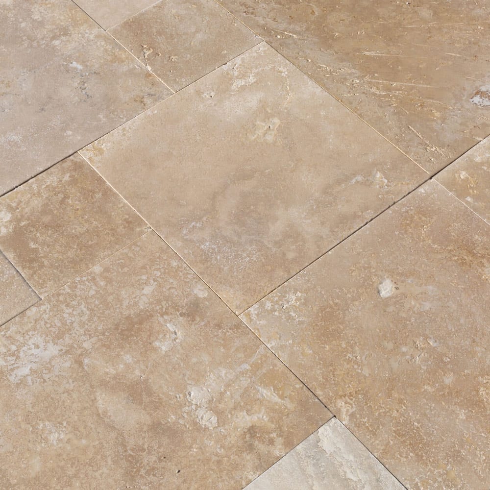 High-quality Denizli travertine stone showcasing natural textures and superior craftsmanship