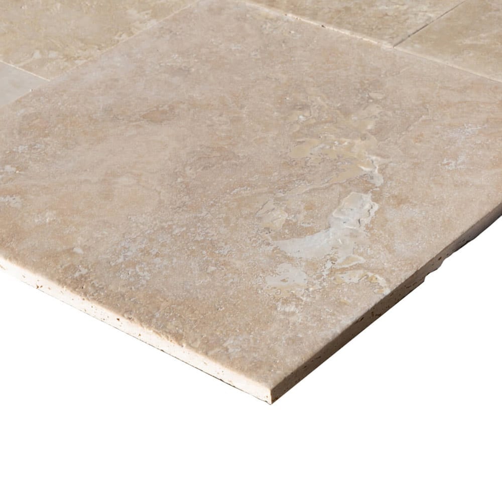 High-quality Denizli travertine stone showcasing natural textures and superior craftsmanship