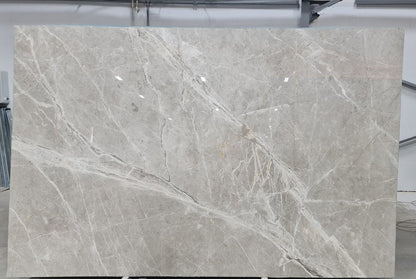 Elegant Fior Di Pesco Gray Marble slab showcasing its unique veining and polished surface for luxury interior design