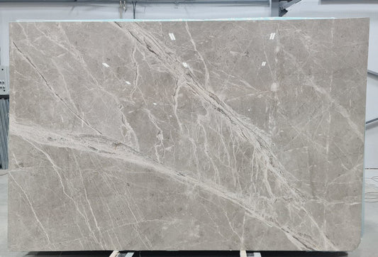 Elegant Fior Di Pesco Gray Marble slab showcasing its unique veining and polished surface for luxury interior design