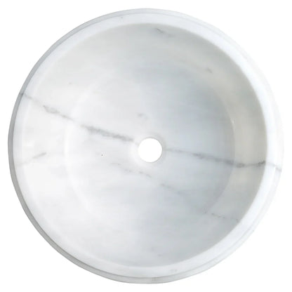Elegant Carrara marble vanity sink showcasing timeless design and durable craftsmanship for luxury bathrooms.