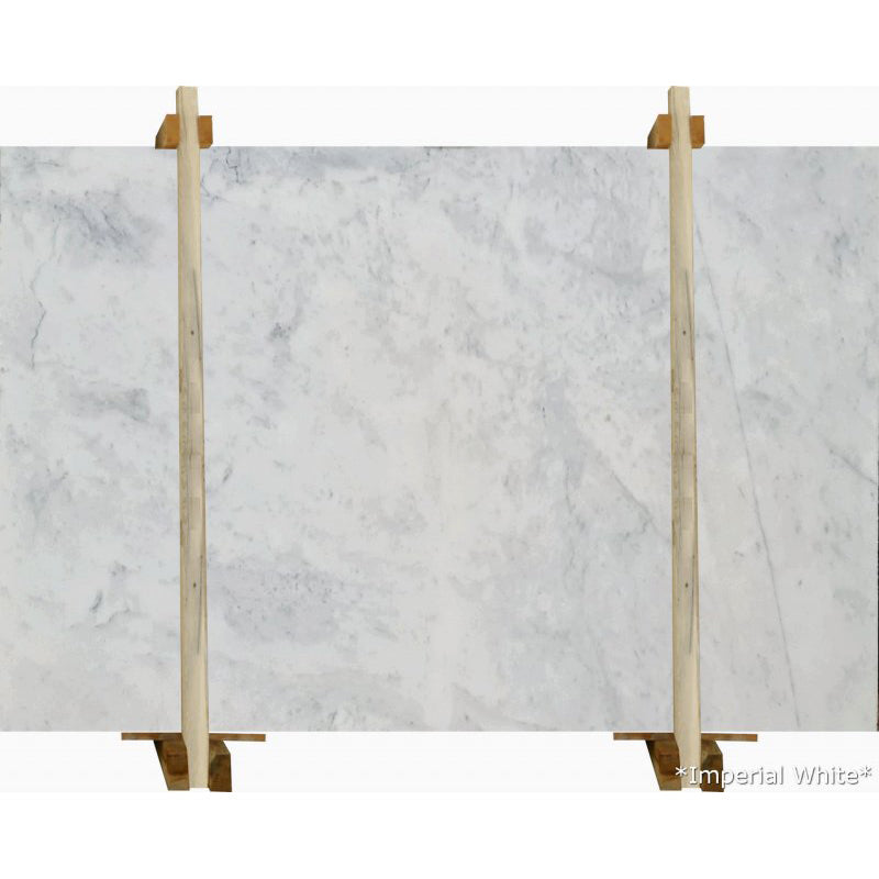 Imperial White Marble Slabs Polished - Livfloors Collection.