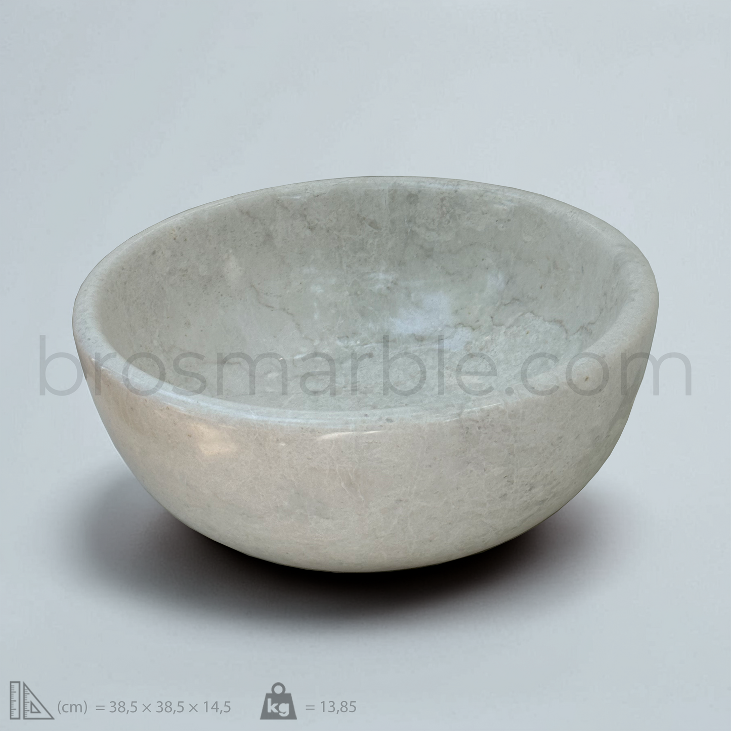 View the image of Light Beige Marble Vessel Sink (BRS005) at BROSMARBLE. Premium marble sink in the Sinks category, available for $345.00.