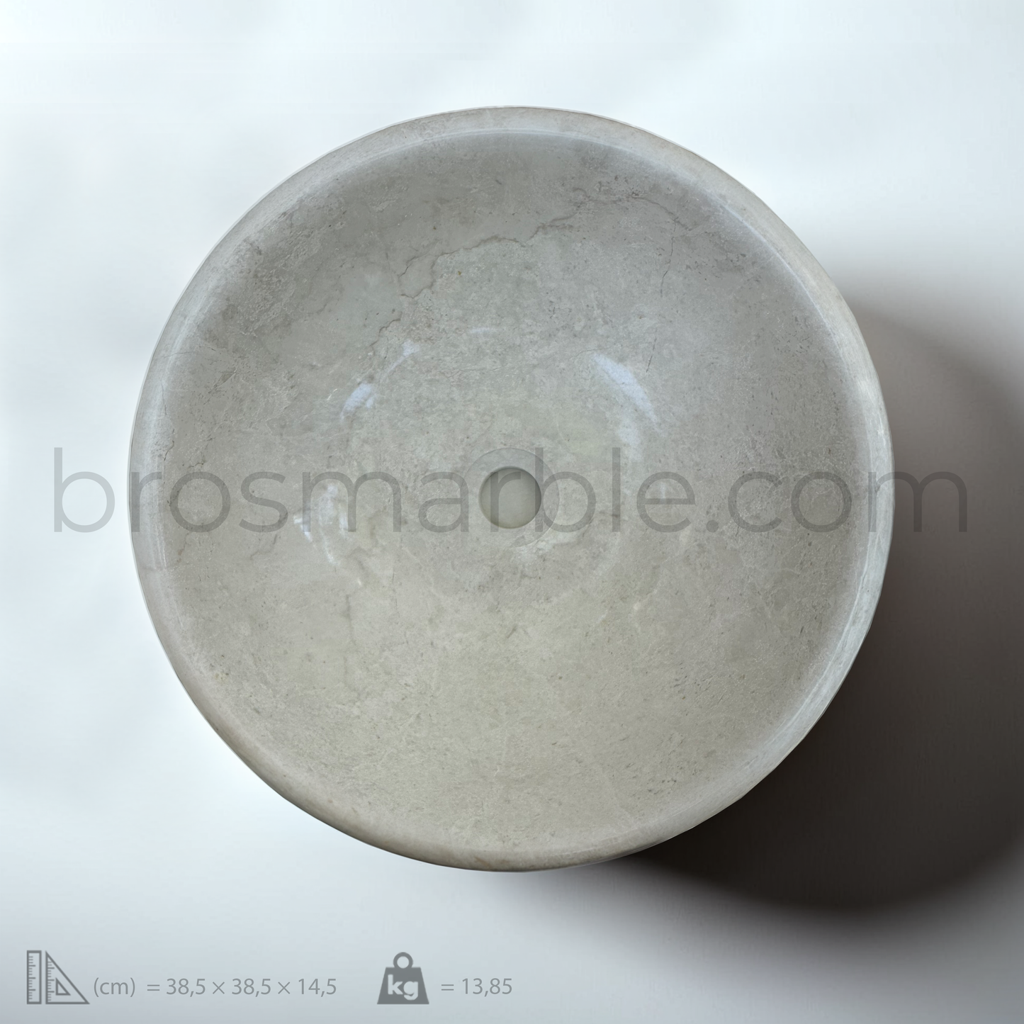 View the image of Light Beige Marble Vessel Sink (BRS005) at BROSMARBLE. Premium marble sink in the Sinks category, available for $345.00.