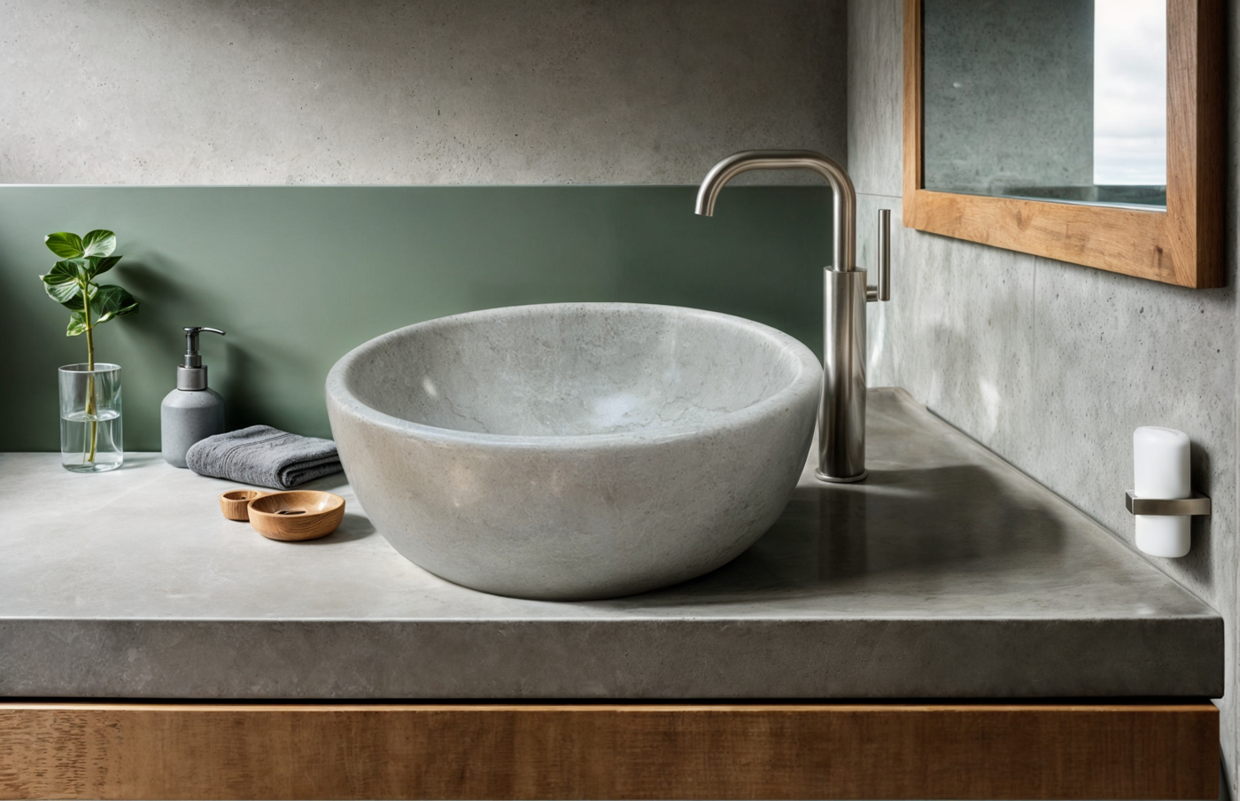 View the image of Light Beige Marble Vessel Sink (BRS005) at BROSMARBLE. Premium marble sink in the Sinks category, available for $345.00.