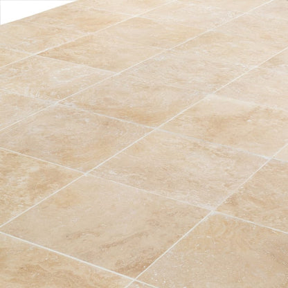 High-quality travertine tile showcasing natural stone texture and elegant design for premium flooring solutions