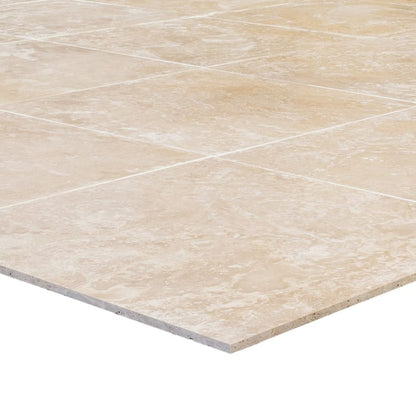 High-quality travertine tile showcasing natural stone texture and elegant design for premium flooring solutions