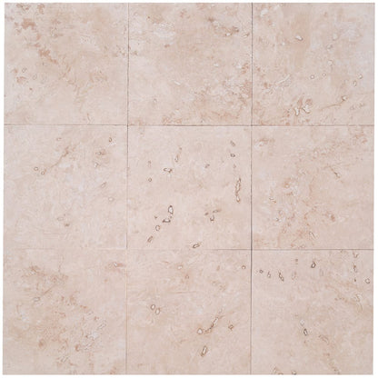 Elegant travertine flooring showcasing timeless beauty and luxurious stone craftsmanship for sophisticated interior design.