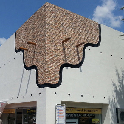 Granulbrick brick veneer showcasing durable exterior cladding with premium texture and design