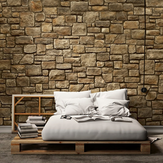 Elegant ashlar stone wall showcasing refined craftsmanship and timeless architectural design.