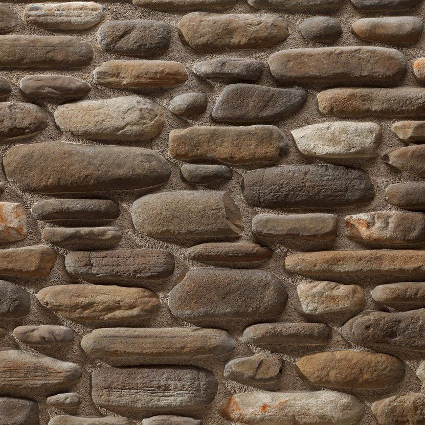 Volga Slate manufactured stone showcasing natural texture and durable design for elegant architectural applications