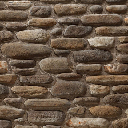 Volga Slate manufactured stone showcasing natural texture and durable design for elegant architectural applications
