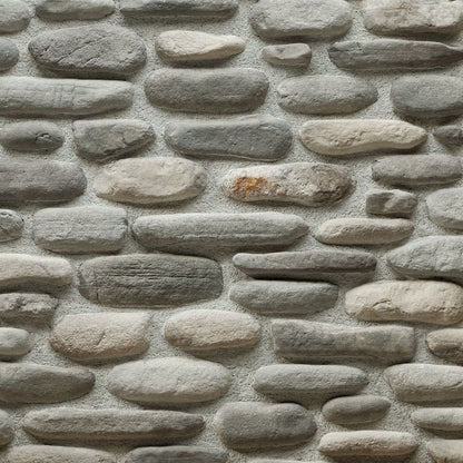 Volga Slate manufactured stone showcasing natural texture and durable design for elegant architectural applications