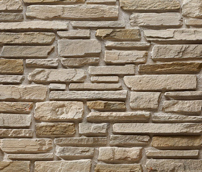 Sierra Sand Slate Look Manufactured Stone Handmade Veneer - Livfloors Collection.