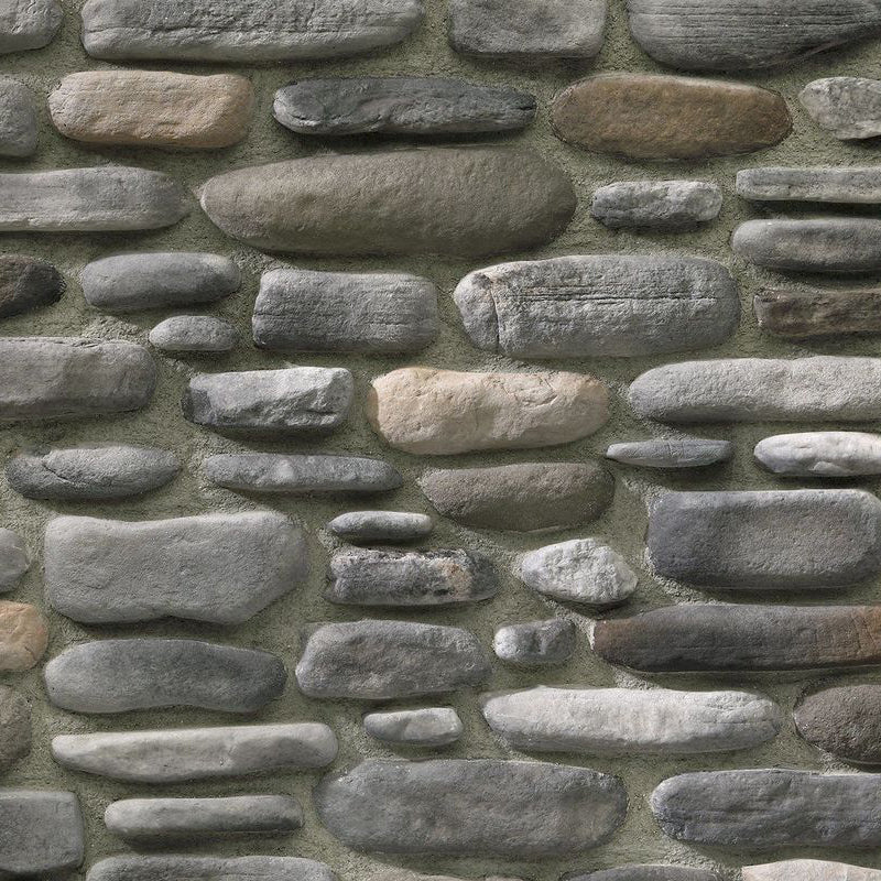 Volga Slate manufactured stone showcasing natural texture and durable design for elegant architectural applications