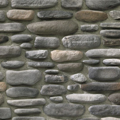 Volga Slate manufactured stone showcasing natural texture and durable design for elegant architectural applications