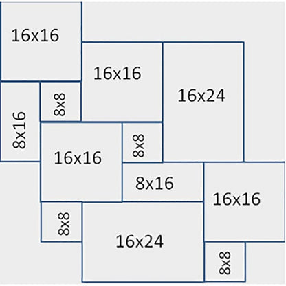 Philadelphia Antique Pattern Brushed, Chiseled, and Partially Filled - Full Truckload
