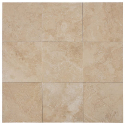 High-quality travertine tile flooring showcasing elegant natural stone texture and durable surface for modern interiors