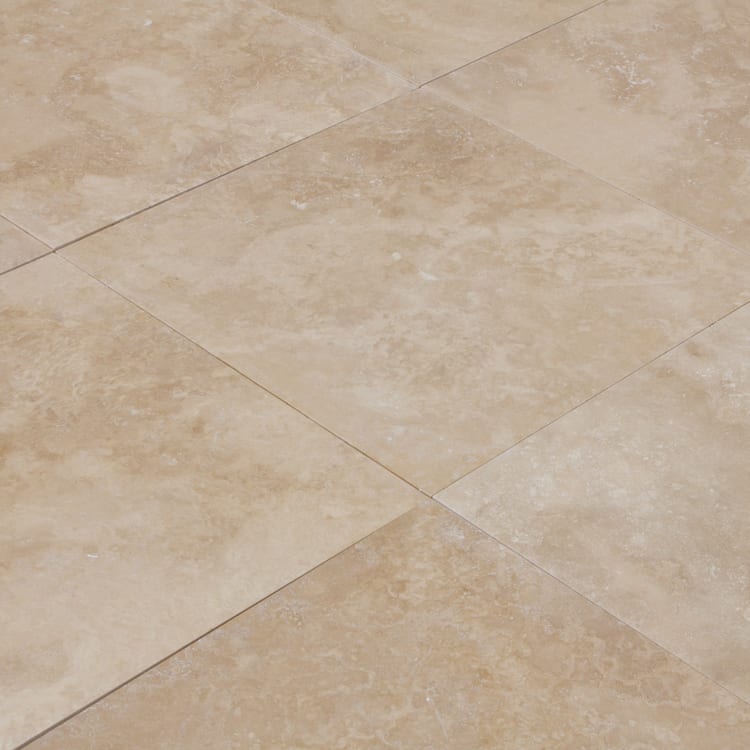 High-quality travertine tile flooring showcasing elegant natural stone texture and durable surface for modern interiors