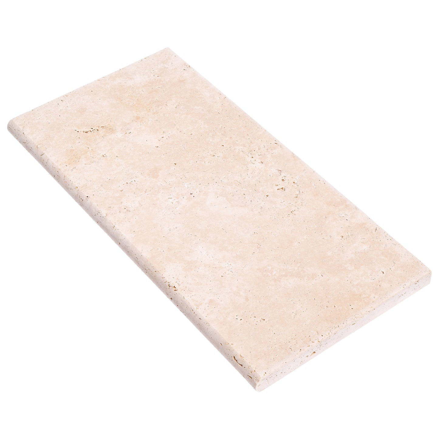 Miletos Ivory 12"x24" Tumbled Travertine Pool Coping - Full Truckload.