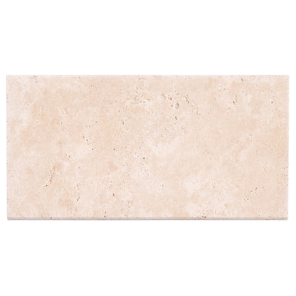 Miletos Ivory 12"x24" Tumbled Travertine Pool Coping - Full Truckload.