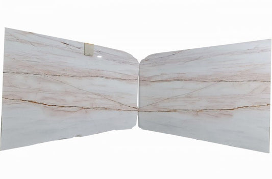 Rosalina Beige marble slabs showcasing elegant natural stone textures for premium interior design applications