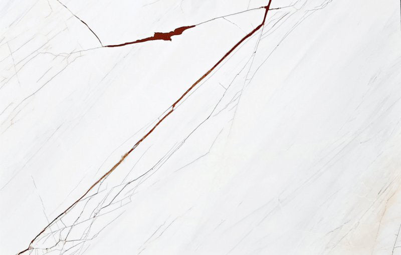 Elegant Rosso Venato and White Marble combination showcasing luxurious natural stone textures for sophisticated interior design.