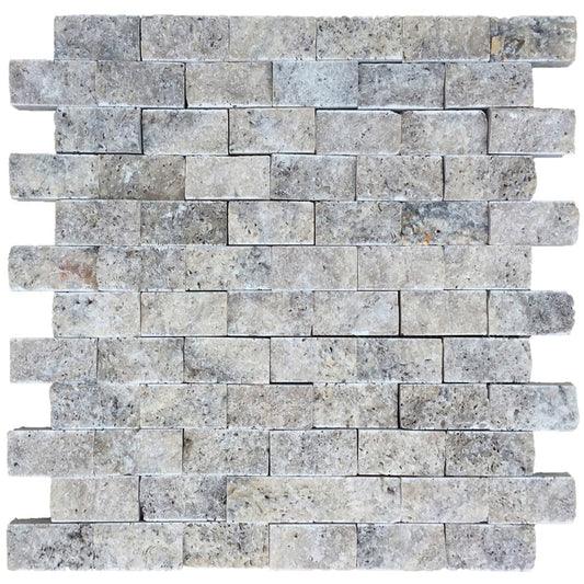 Elegant travertine tile flooring showcasing natural stone texture for sophisticated interior design
