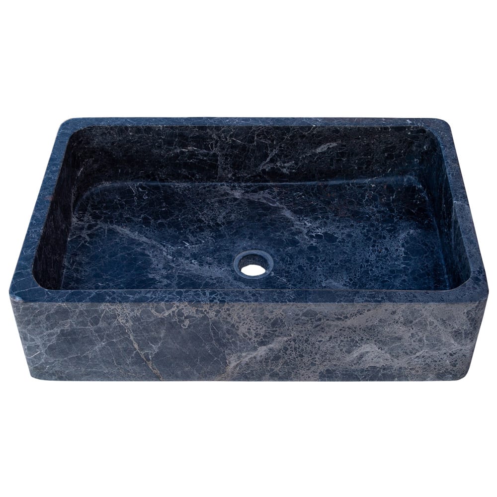 Elegant marble sink inspired by Sirius Black, combining luxury and dark aesthetic for a refined bathroom design.