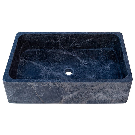 Elegant marble sink inspired by Sirius Black, combining luxury and dark aesthetic for a refined bathroom design.