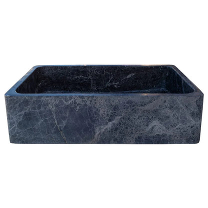 Elegant marble sink inspired by Sirius Black, combining luxury and dark aesthetic for a refined bathroom design.