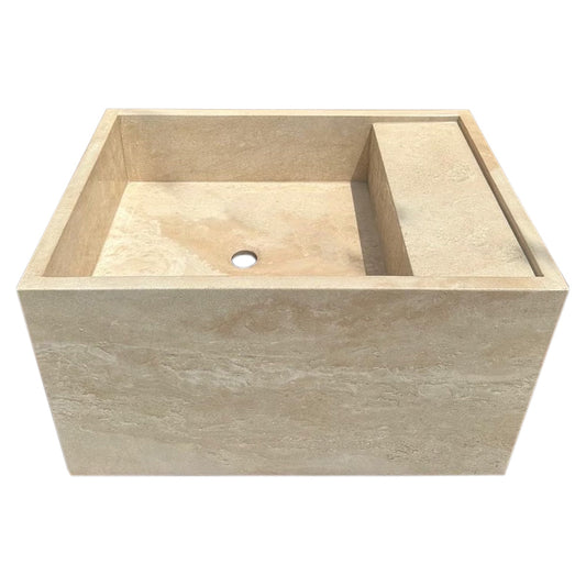 Elegant design featuring high-quality Travertine stone for a sophisticated and timeless look.